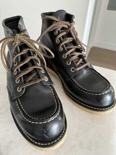 REDWING 8130 羽根タグ Black Chrome Leather Red Wing 8130 Black Chrome 10.5D | eBay