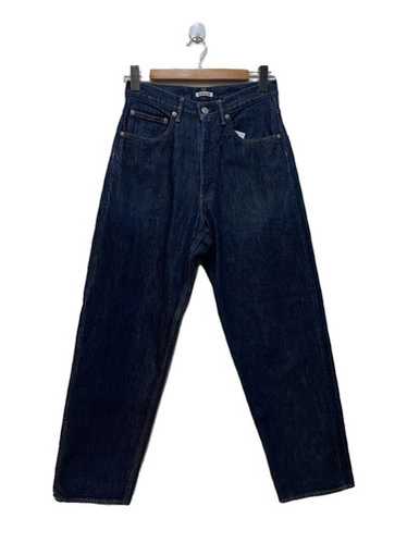 パンツ AURALEE HARD TWIST DENIM HAND PAINTED HARD TWIST DENIM HAND PAINTED 5P PANTS (A20AP01DP) | AURALEE