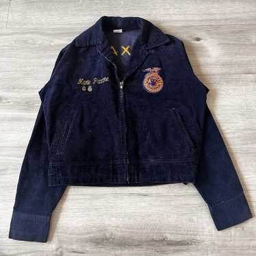 50s ffaジャケット FFA会長】President 50s LOUISIANA FFA Jacket 40相当 棒TALON | ib2