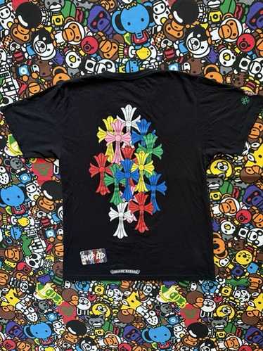 【CHROME HEARTS】Multi Logo マルチロゴ Tシャツ Chrome Hearts Multi Logo T-shirt Black Men's - US