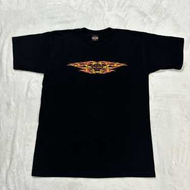 90s 00s Harley Davidson Flame ビッグロゴ tシャツ Vintage 90s Harley-Davidson Flames Long Sleeve T-Shirt – Deelish