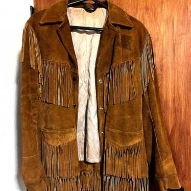 70s〜80s suede leather sports jacket Vintage 1970s Mens Jacket Suede Leather Sport Coat Size M