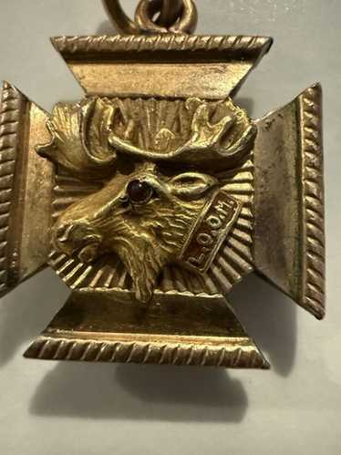 アンティーク LOOM（Loyal Order of Moose）ペンダント アンティーク LOOM（Loyal Order of Moose）ペンダント