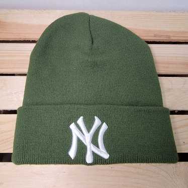 newyork yankees ビーニー 90s 90s New York Yankees Logo Beanie