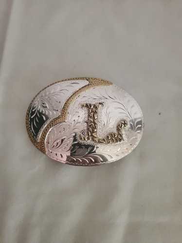 USA製 SILVERバックル award design medals inc US Secret Service Large Award Design Medals Silversmith