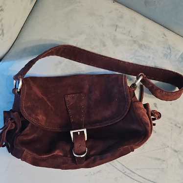 Vintage prada suede bag - Gem