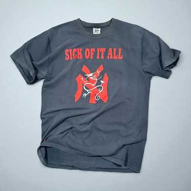 sick of it all NYHC Tシャツ　ビンテージ Vintage “Sick of it All” Band Tee Shirt T-Shirt New York