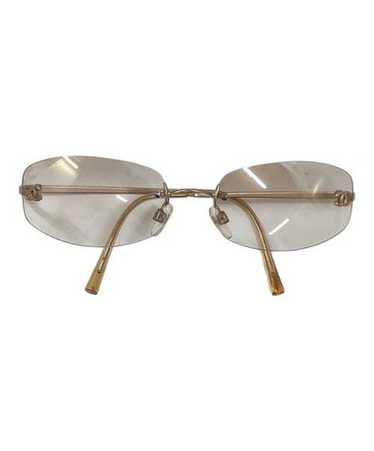 小物 CHANEL vintage sunglasses coco gold Chanel sunglasses vintage coco - Gem