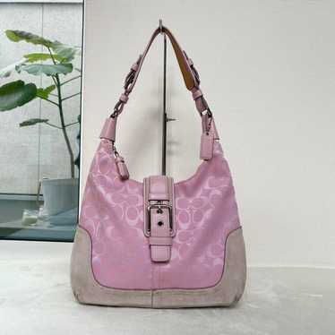 バッグ archive COACH SOHO HOBO BAG PINK archive COACH SOHO HOBO BAG PINK - メルカリ