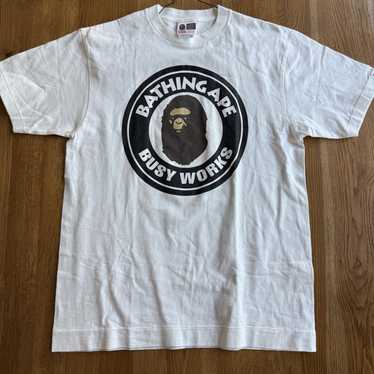 希少品Bathing Ape Busy Works ジャケット Rare Bape A Bathing Ape Busy Works WGM Alpha Industries MA-1