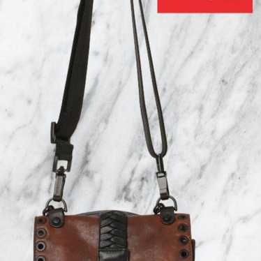 バッグ DIESEL Archive studs leather shoulderbag Diesel Women Archive Metal Logo Shoulder Bag Y2K 7 Casual