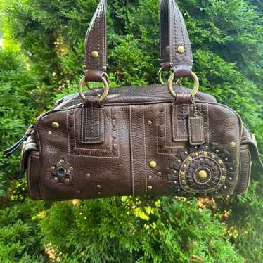 Vintage coach studded shoulder - Gem