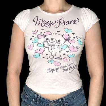 Mezzo piano pink tee - Gem