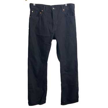 希少 Levi's 517 ブラック サルファ95年製usa W36 L32 90s リーバイス levi's 517 先染め ブーツカット サルファ