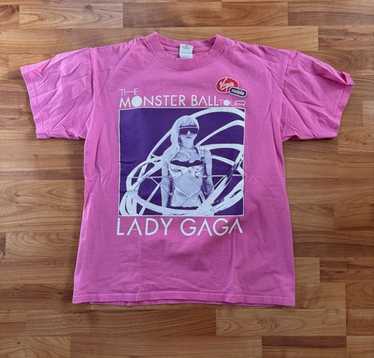 Lady Gaga THE MONSTER BALL TOUR2010 Tシャツ LADY GAGA 2010 the monster ball concert tour shirt sz xl 2