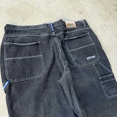 90’s JNCO JEANSブラックカーゴパンツ Deadstock Jnco Boxing Glove Jeans Vintage 90s Y2K Black No