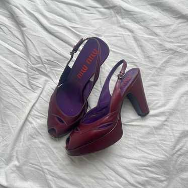 Vintage miu miu purple - Gem