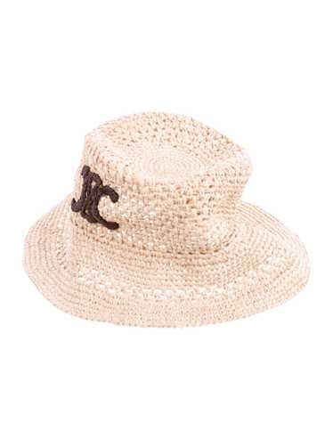Celine raffia hat - Gem