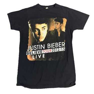 Justin Bieber Believe tour 2012-13 Tシャツ Justin Bieber Concert T Shirt 2012 Believe Tour with Carly