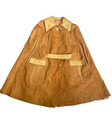 1970s～ euro vintage cape Vintage 1970s Wool Cocoon Cape Coat One Size Tundra by