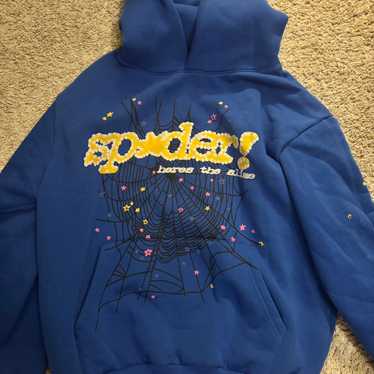 Blue spider hoodie - Gem