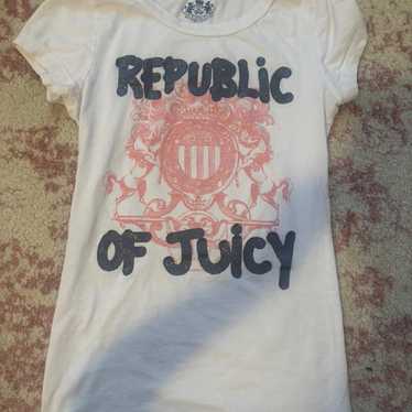 Juicy Couture White T-Shirt - Gem