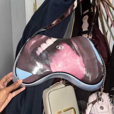 バッグ DIESEL Archive Hand Bag Turn Lock Pink DIESEL Archive Hand Bag Turn Lock Pink