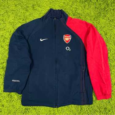 デットストック　arsenal NIKEオフィシャルコーチジャケット 2008-09 Arsenal Nike Track Jacket - 6/10 - (L)