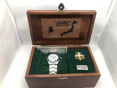 【激レア】2002 FIFAワールドカップ 腕時計 限定品　廃盤　電池新品 ◇2002◇FIFA◇日韓ワールドカップ◇記念時計◇セイコー◇限定