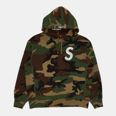 Supreme hooded logo camo - Gem