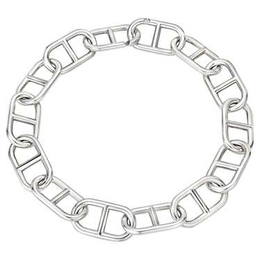 Vintage hermes silver necklace - Gem