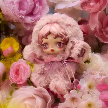 ポップマート　Skullpanda正規品Windflower スワロフスキー付き Windflower SKULLPANDA L' impressionnisme Plush SeriesPOPMART