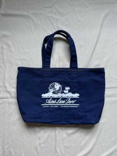 バッグ Aime Leon Dore Crochet Tote Bag Navy Buy Aimé Leon Dore Crochet Tote Bag 'Navy' - SS24AB006 NAVY
