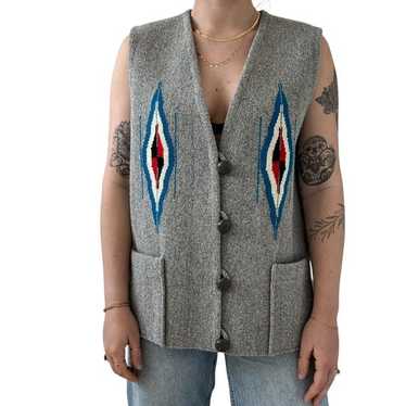 【正規品】ORTEGA'S CHIMAYO VEST size.38 Ortega Chimayo Hand Woven Square Front Vest – BROGUE
