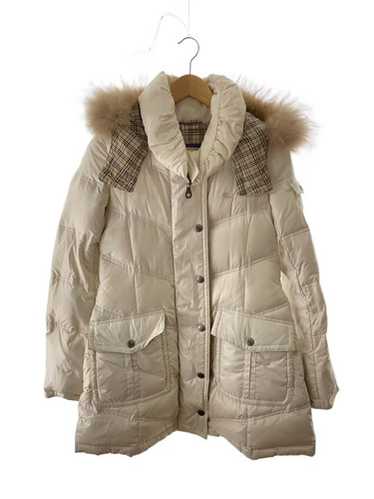 BURBERRY BLUE LABEL ダウンベスト 38 ホワイト バーバリー ブルーレーベル ダウンジャケット サイズ40 ホワイト