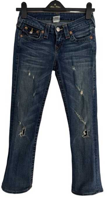 True Religion BECKY【サイズ:23】 True Religion Becky Womens Black Swarovski Crystal Jeans