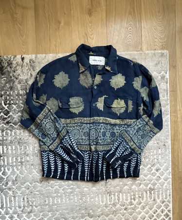 story mfg. シャツ　コットンシャツ DISTILLERSSHIRTLS-CO-