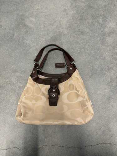 美品　COACH Soho Hobo Shoulder Bag Leather 2000s Coach Signature Soho Shoulder Bag🖤🐻 perfect