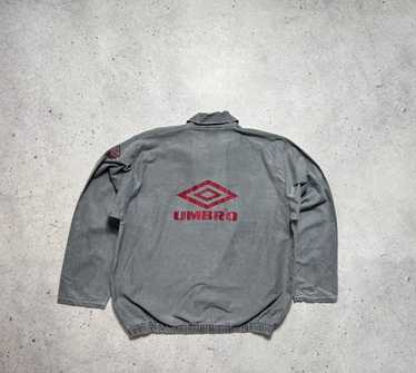 トップス 90's UMBRO PRO TRAINING Sweat GRAY Vintage Umbro Pro Training Grey Jumper Sweatshirt Size Large