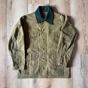80s~90s USA製 FILSON wool hunting coat Vintage 90s Era Filson Tin Cloth Packer Coat w/ Liner SZ 44