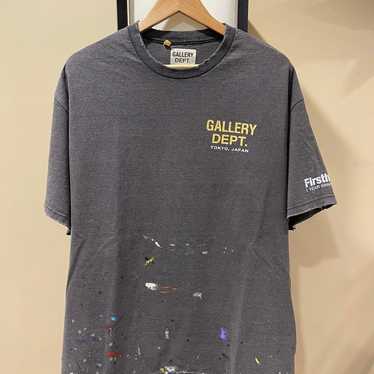 トップス GALLERY DEPT.Tokyo Firsthand Limit Paint Gallery Dept Tokyo Exclusive Anniversary Painted Brown Tee
