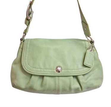 バッグ Coach Signature Soho Bag Light Green $225 free shipping SOLD Green Coach Y2K Signature Soho