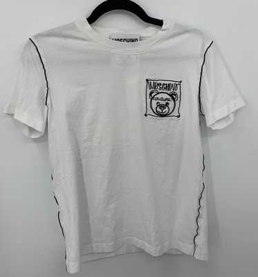 Tシャツ・カットソー MOSCHINO COUTURE Woman T-Shirt White 1