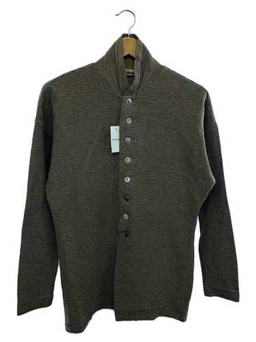 新品 Plantation イッセイミヤケ コットン ノーカラー ジャケット 新品 Plantation イッセイミヤケ コットン ノーカラー