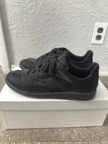 Maison Margiela レザー スニーカー　カーキ　42 Maison Margiela(メゾンマルジェラ) 本人期 Velcro Hi-Top