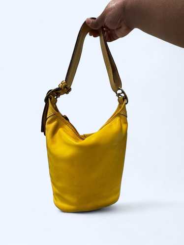 Vintage Yellow Coach Bag - Gem