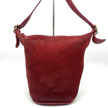 Vintage coach suede bucket - Gem