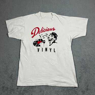 80s〜 Delicious Vinyl vintage sweat BLACK 80s〜 Delicious Vinyl vintage sweat BLACK - メルカリ