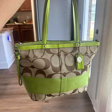 Vintage coach green - Gem