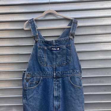 90s FUBU フブ　オーバーオール　極太 90s FUBU フブ 極太 デニム オーバーオール XXL - メルカリ